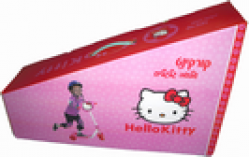 קורקינט 3 גלגלים - הלו קיטי